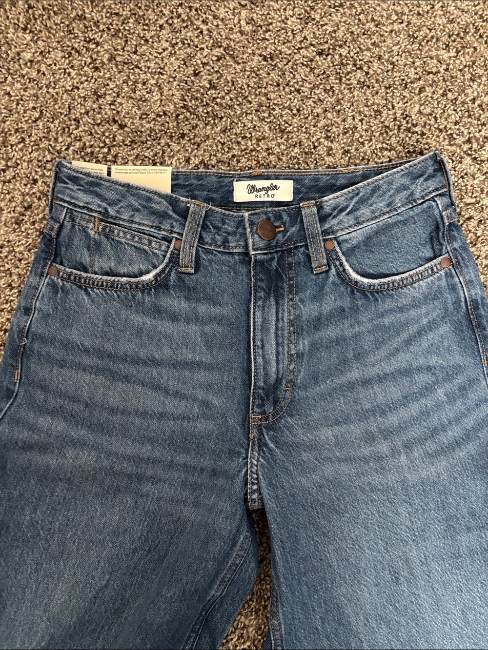 Wrangler retro • high rise • wide leg • style Bailey - Picture 3 of 5